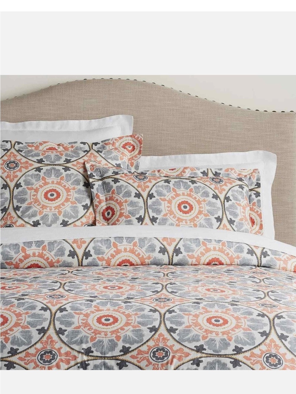 Pottery Barn Veronica Medallion Pillow Shams